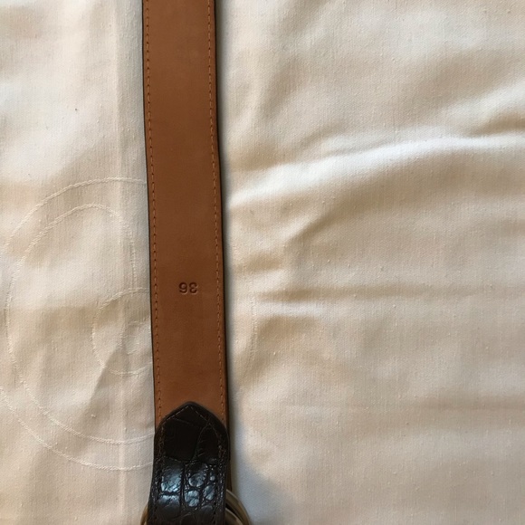 W.KleinbergGenuine Alligator Leather Belt - Picture 5 of 5